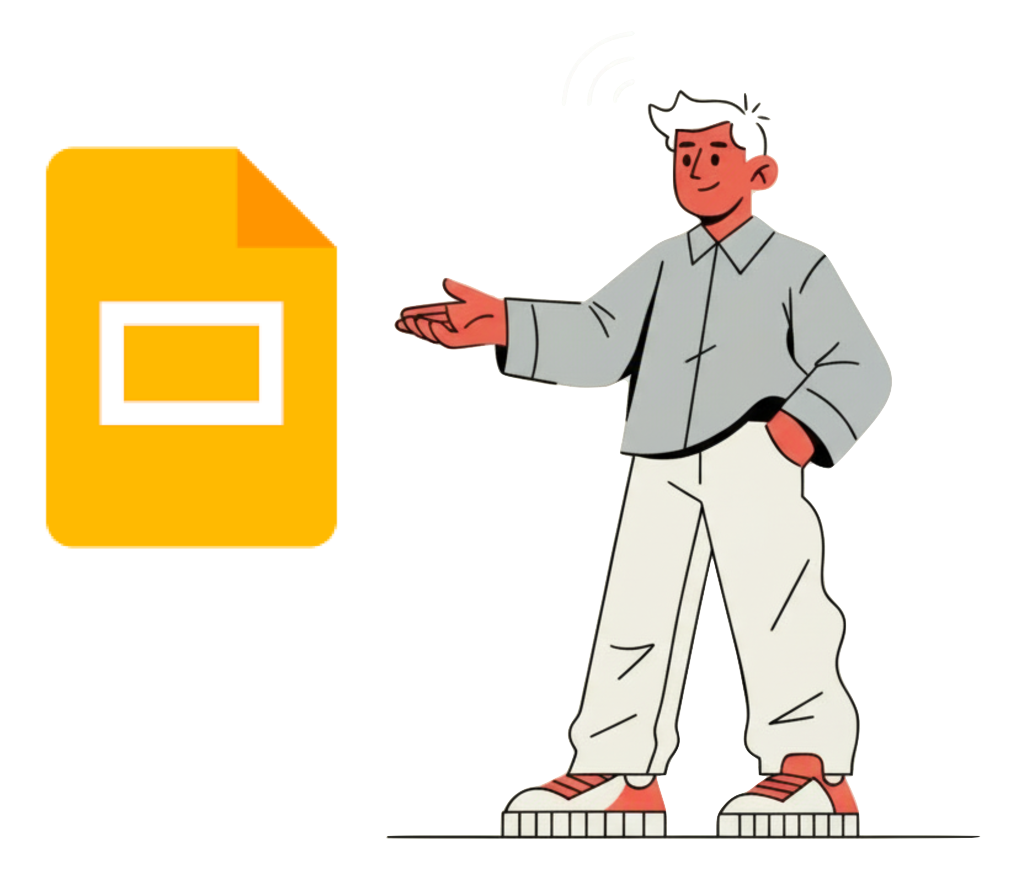HummingDeck Google Slides add-on showing per-slide analytics